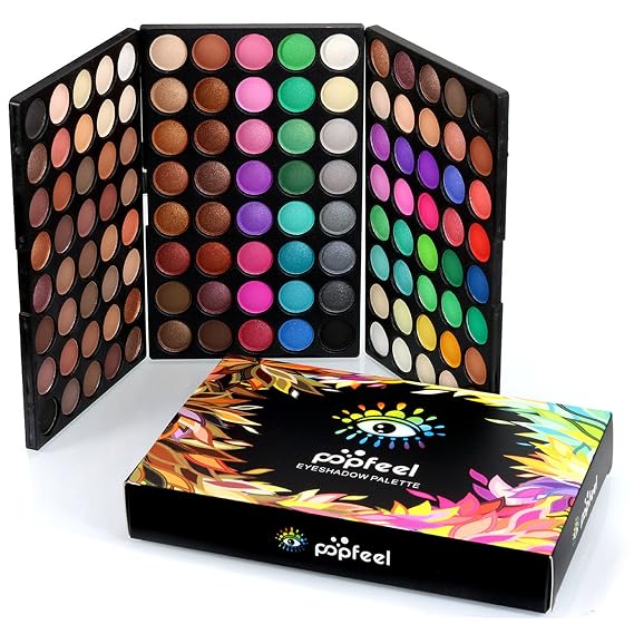 FantasyDay All in One Makeup Kit for Women Full Kit Girls Makeup Gift Sets Xmas Essential Bundle تشمل Eyeshadow Palette أحمر الشفاه Blush Concealer Eyeliner Mascara Foundation Brush Eyebrow Pencil