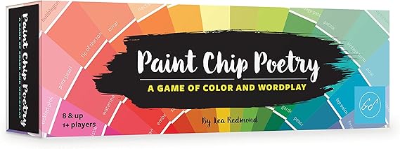 Paint Chip Poetry: A Game of Color and Wordplay Poetry Game, Unique Poem Gift for Teachers