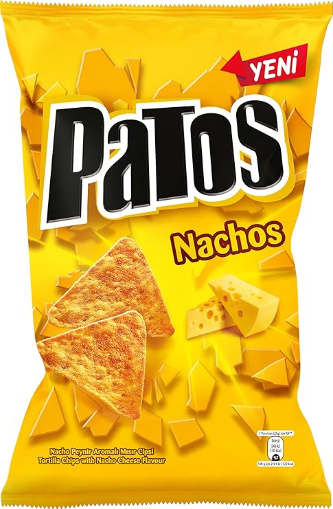 Patos Nacho Parti 185 Gram X 15 Adet