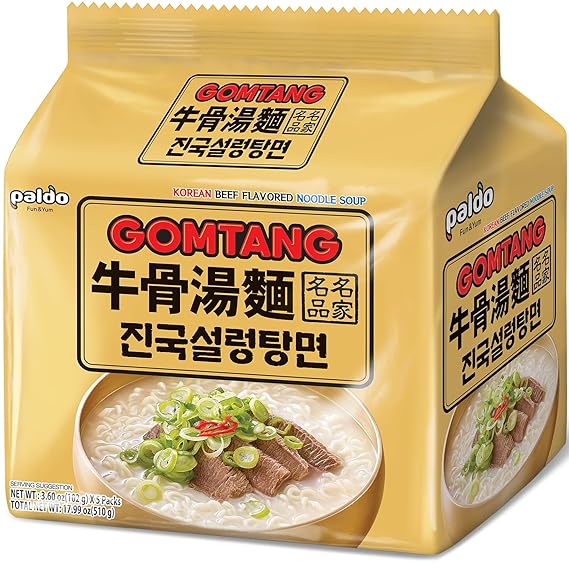 PALDO FUN & amp؛ YUM Gomtang Ramen 20-Pack ، 4.05 أونصة (حزمة من 20)