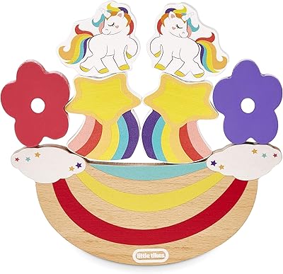 Little Tikes Wooden Critters Unicorn Developmental Balancing Toy