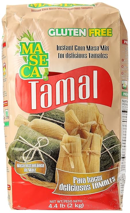 Maseca Corn Masa for Tamales، 4.4 lbs (Pack of 2)
