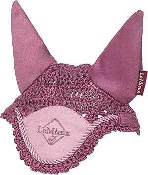 LeMieux Toy Pony Fly Hood - Intricate Handmade Crochet - Perfect Addition to Your Toy Pony Collection - Suitable for Ages 3+ Mallow