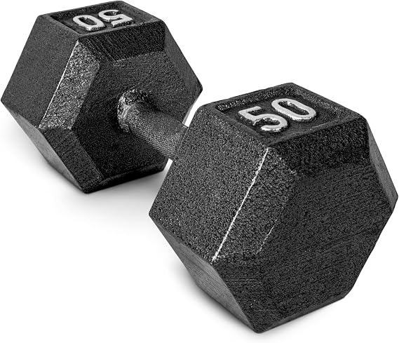 CAP Barbell Cast Iron Hex Dumbbell | Multiple Options