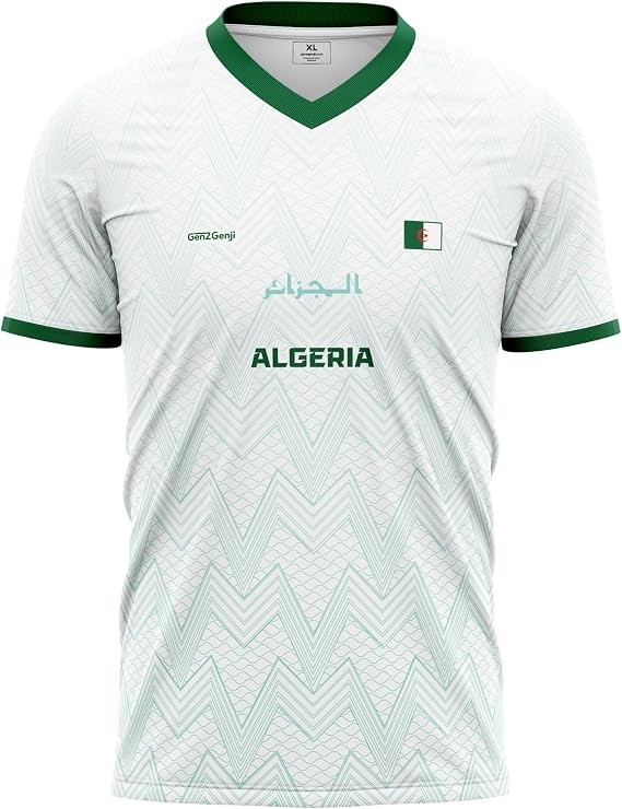 Algeria Football/Soccer Jersey | Supporter's Edition 2026 (White)