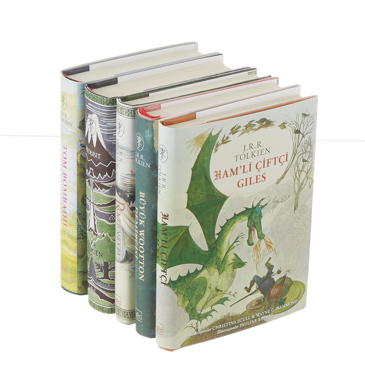 مجموعة Tolkien Legacy Set 5 Book Set Boxed Hardcover 5 Book Hardcover Cover – ارفع الغلاف، 1 يناير 2018