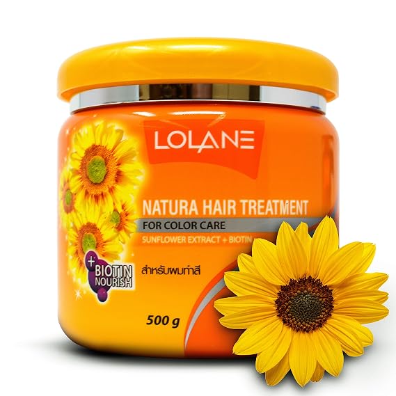 نظام علاج الشعر Lolane Natura لجميع أنواع العلاج والعناية بالشعر 500 جم / 17.63 أوقية (للعناية بألوان الشعر)