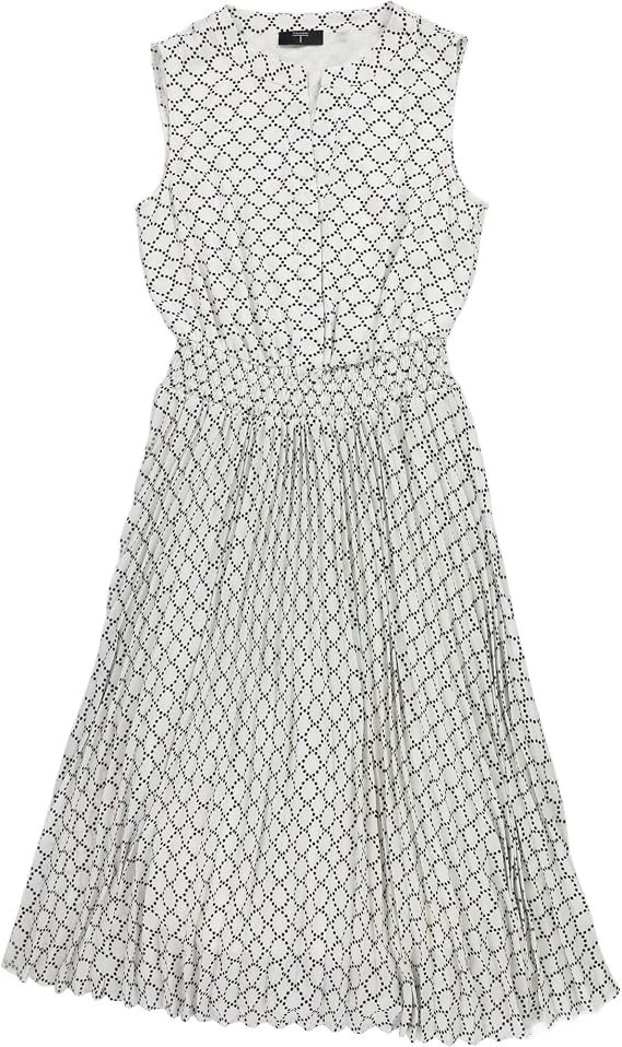 TAHARI Womens Printed Midi Dress