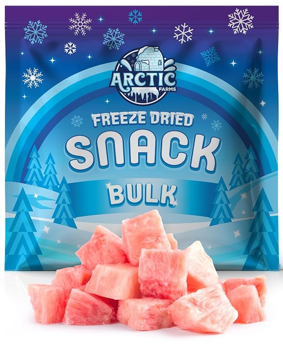 Arctic Farms Freeze Dried Garden Pink Pineapple, 100% Real Fruit (Bulk Bag)