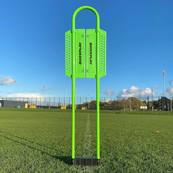 QUICKPLAY ارتفاع قابل للتعديل Replay Defender Portable Modular Soccer Rebounder (Replay Defender)