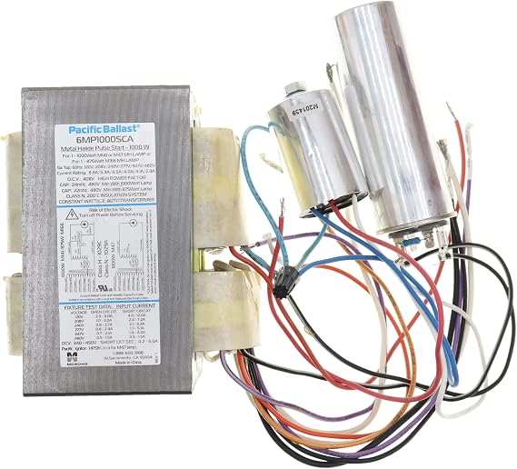 طقم صابورة هاليد معدني MH من Hubbell Lighting BAL01000PV 6MP1000SCA، 1000 وات، 120/208/240/277/480 فولت