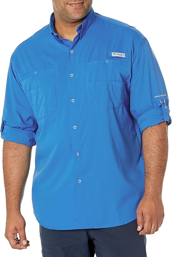 Columbia Mens PFG Tamiami Ii UPF 40 Long Sleeve Fishing Shirt