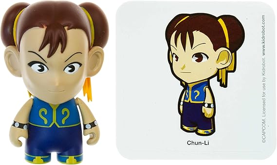 Chun-Li 2: Street Fighter x KidRobot ~3 سلسلة شخصيات صغيرة