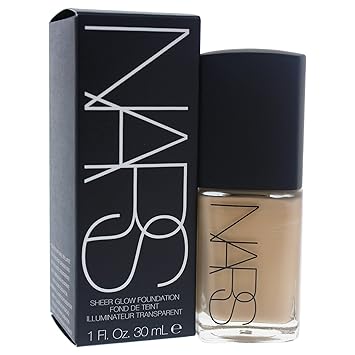 مؤسسة Nars Sheer Glow ، FijiLight ، 1 Ounce