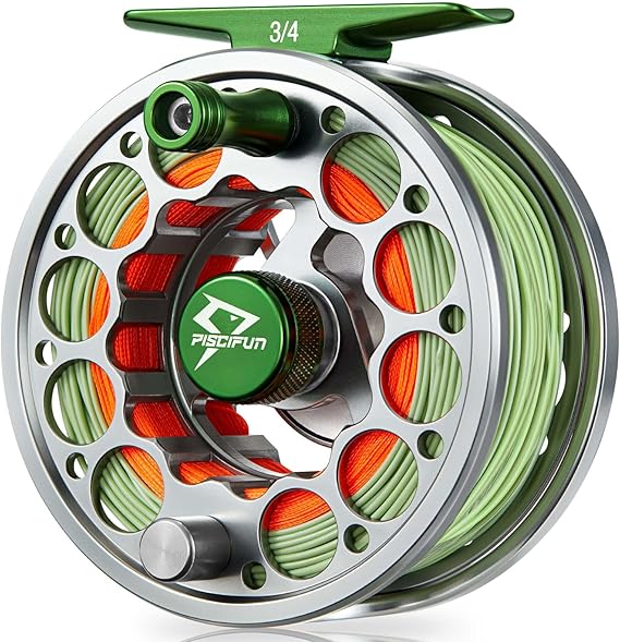 Piscifun Sword Fly Fishing Reel, CNC-Machined Aluminum Alloy Fly Reel