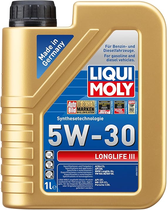 ليكي مولي 20646 longlife iii 5 w-30 زيت المحرك 1 l