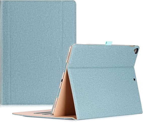 ProCase for iPad Pro 12.9 2017/2015 Case (الجيل الأول والثاني) ، Stand Folio Case Cover for iPad Pro 12.9 Inch (Old Model 2017/2015) ، مع زوايا عرض متعددة, حامل قلم رصاص - وجبة