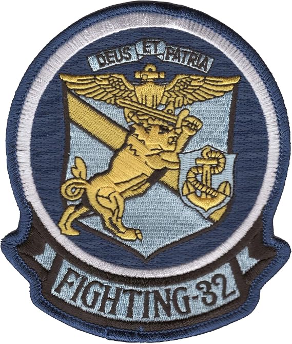 VF-32 Fighter Squadron Collectible Novelty Patch