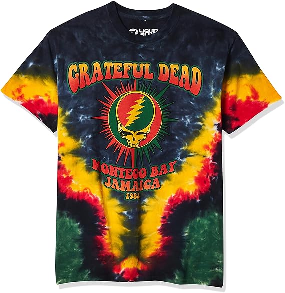 تي شيرت رجالي من Liquid Blue Grateful Dead-Montego Bay