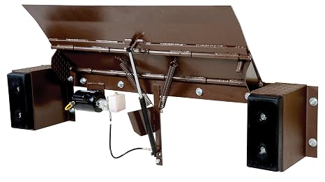 Vestil PE-2072 Steel Electric Edge-O-Dock Leveler 17-1/2 In. x 99 In. x 27-1/2 In. 20,000 Lb. Capacity Brown