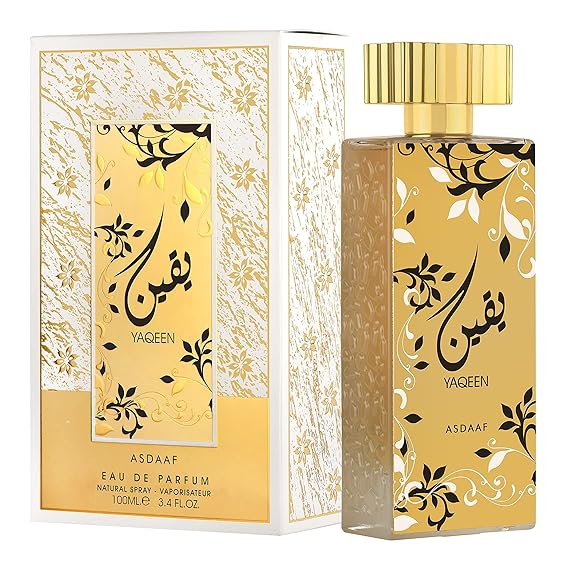 Asdaaf Yaqeen 100ml Eau De Parfum spray ( Lattafa ) عطر للمرأة
