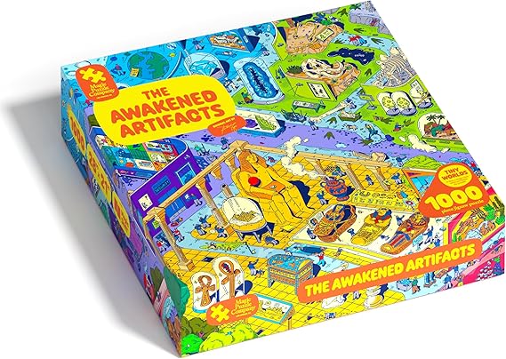 أحجية الصور المقطوعة المكونة من 1000 قطعة من The Awakened Artifacts من سلسلة The Magic Puzzle Company الرابعة