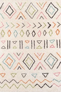 Novogratz by Momeni Bungalow Collection Area Rug, 9' X 12', Ivory