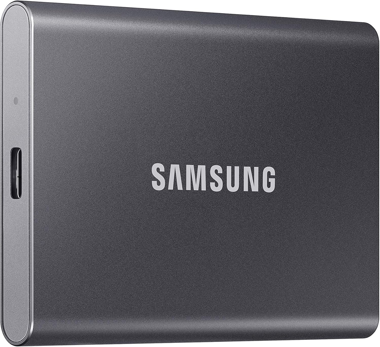 SAMSUNG T7 ، SSD محمول ، حتى 1050 ميجابايت ، USB 3.2 Gen2 ، الألعاب ، الطلاب والمهنيين ، محرك الحالة الصلبة الخارجية MU-PC1T0RAM ، أحمر