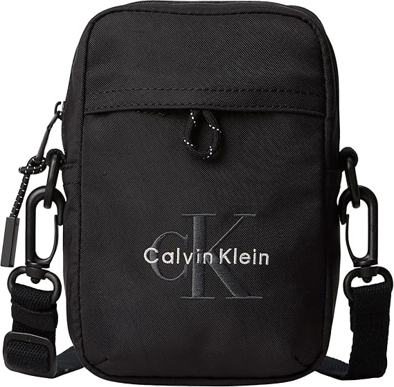 Calvin Klein Men's Handbag, Black, One Size