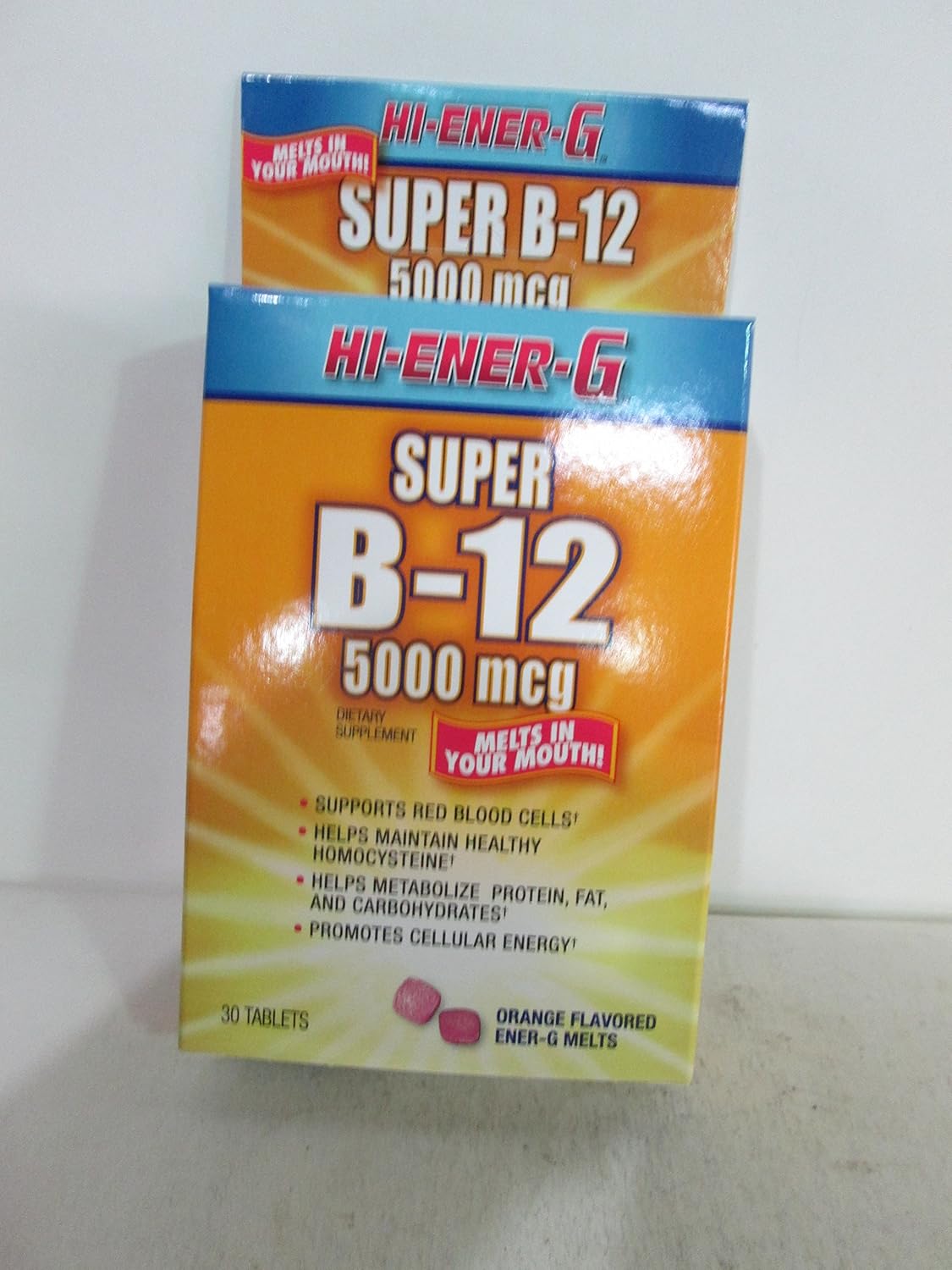 Windmill Health Products Hi-Ener-G Super B-12 5000 mcg, 30-Count Boxes Pack of 3