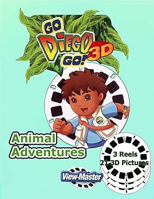 Go DIEGO Go - Classic ViewMaster 3 Reel Set